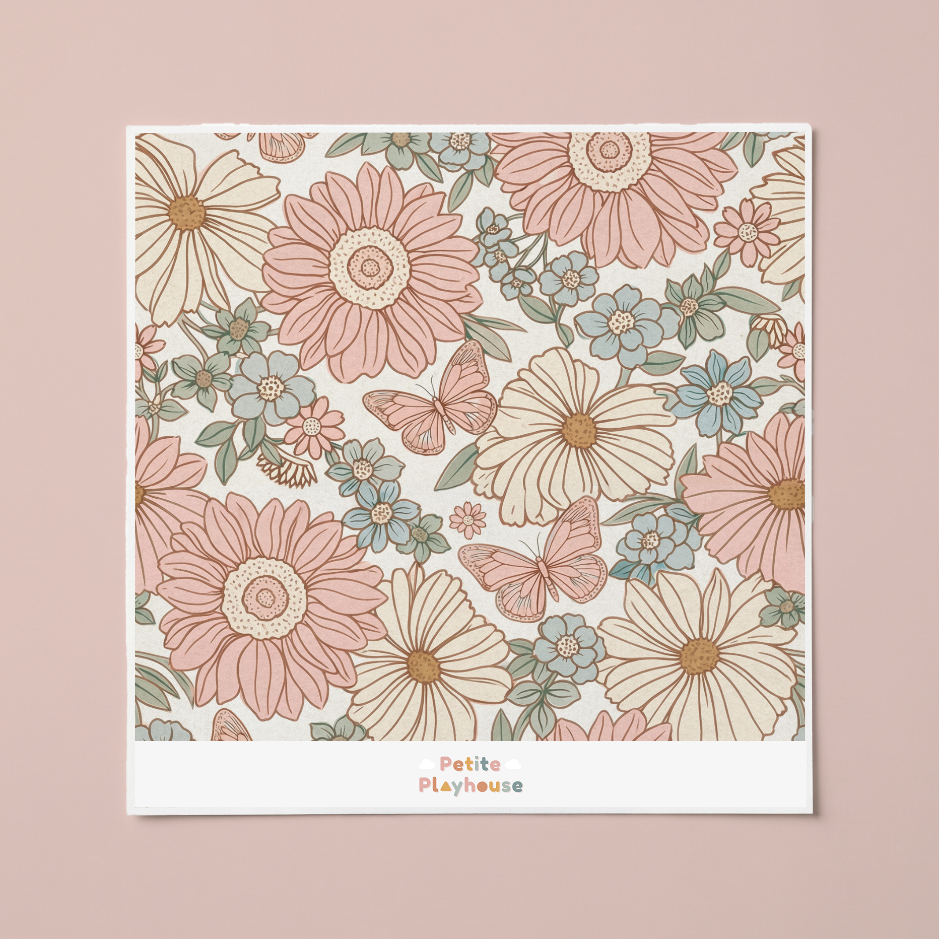 Bloomcore Blush Wallpaper Sample
