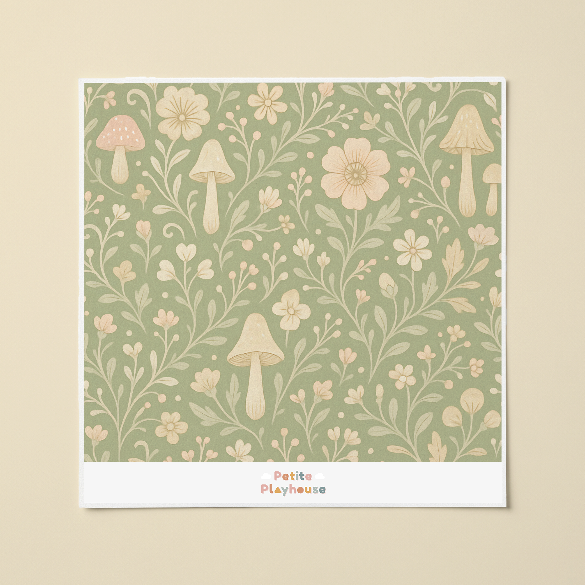 Whimsical Forest Nursery Wallpaper Sample
