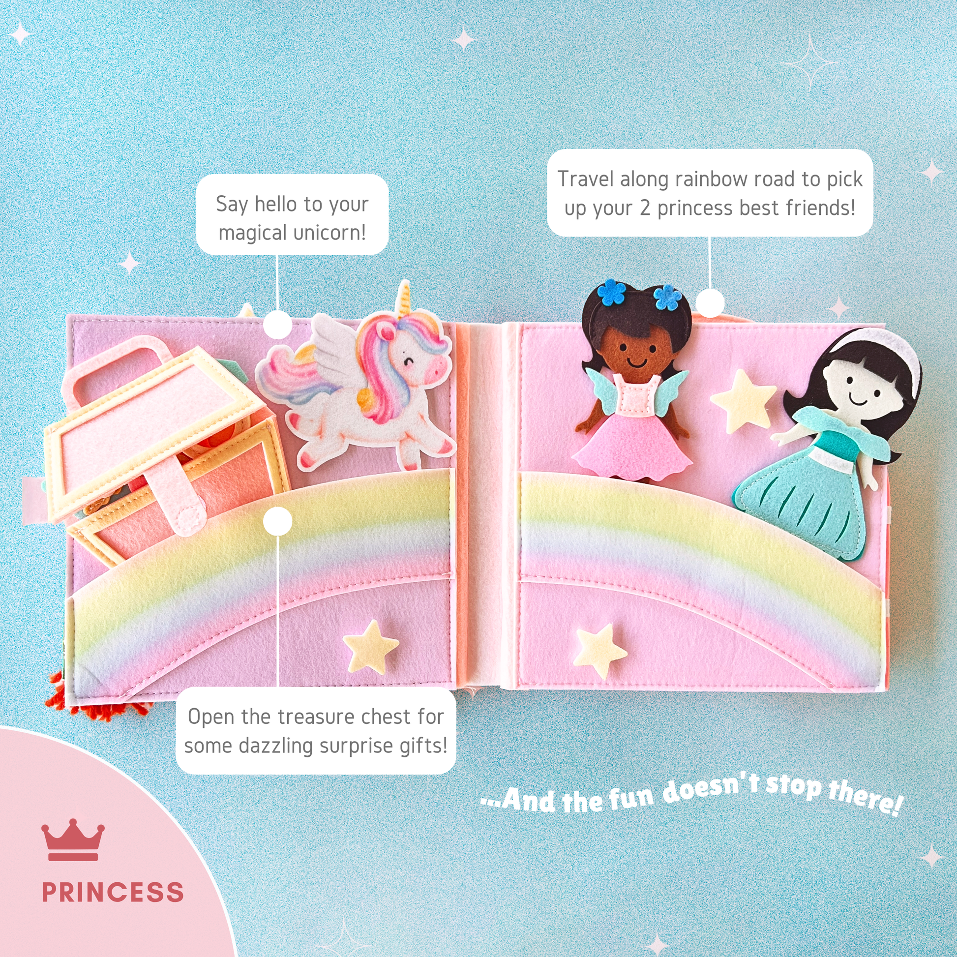 Busy Book Bundle: Princess + Bear
