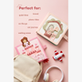 “Princess quiet book bundle placed next to a backpack, headphones and toy airplane, showing the busy books are ideal for travel, plane rides and on-the-go entertainment.”