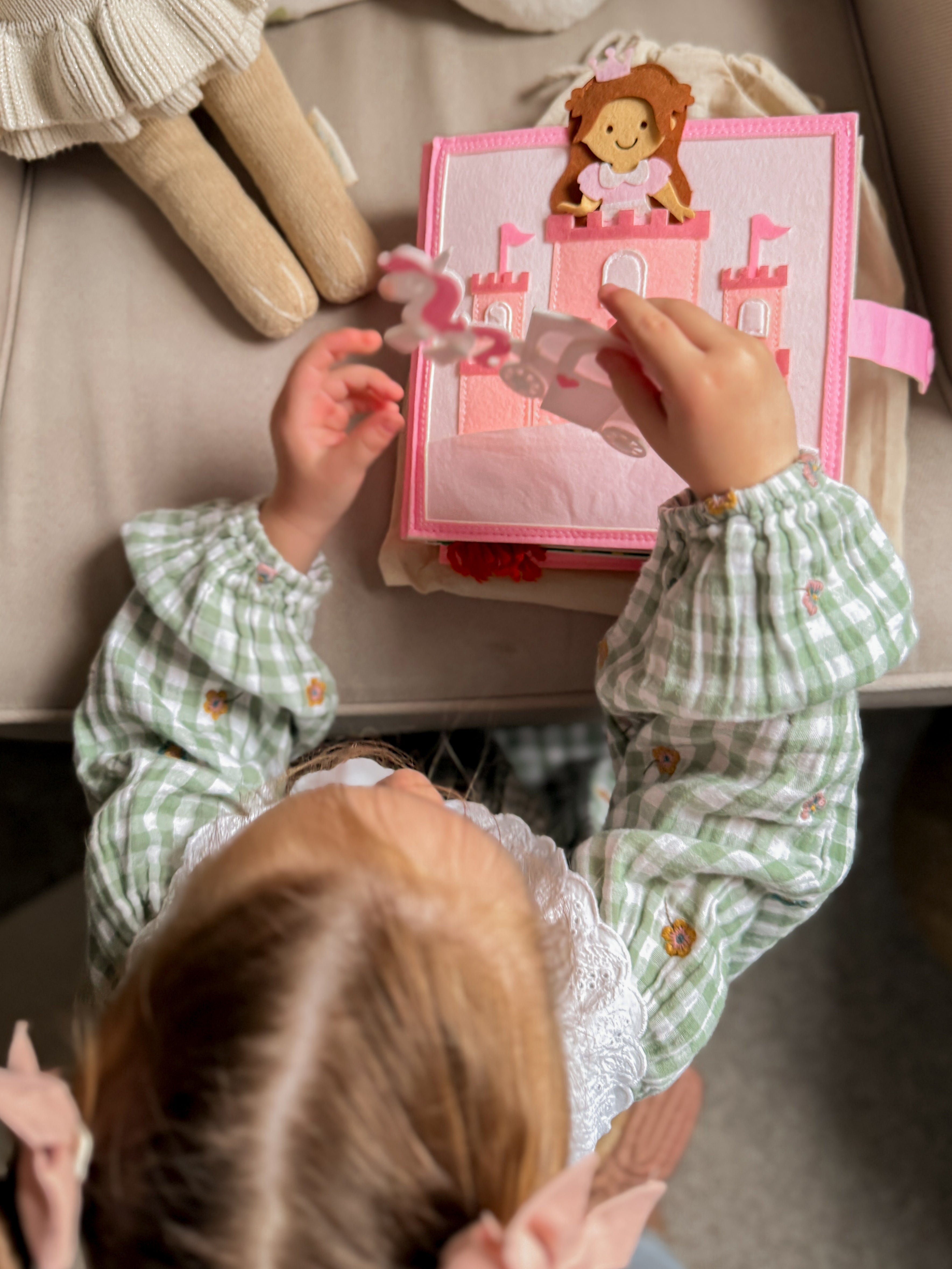 Princess Dolls Dress Up Busy Book